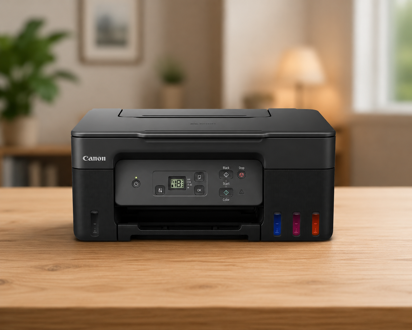 Canon G2770 Ink Tank All In One Printer - Wired - Display