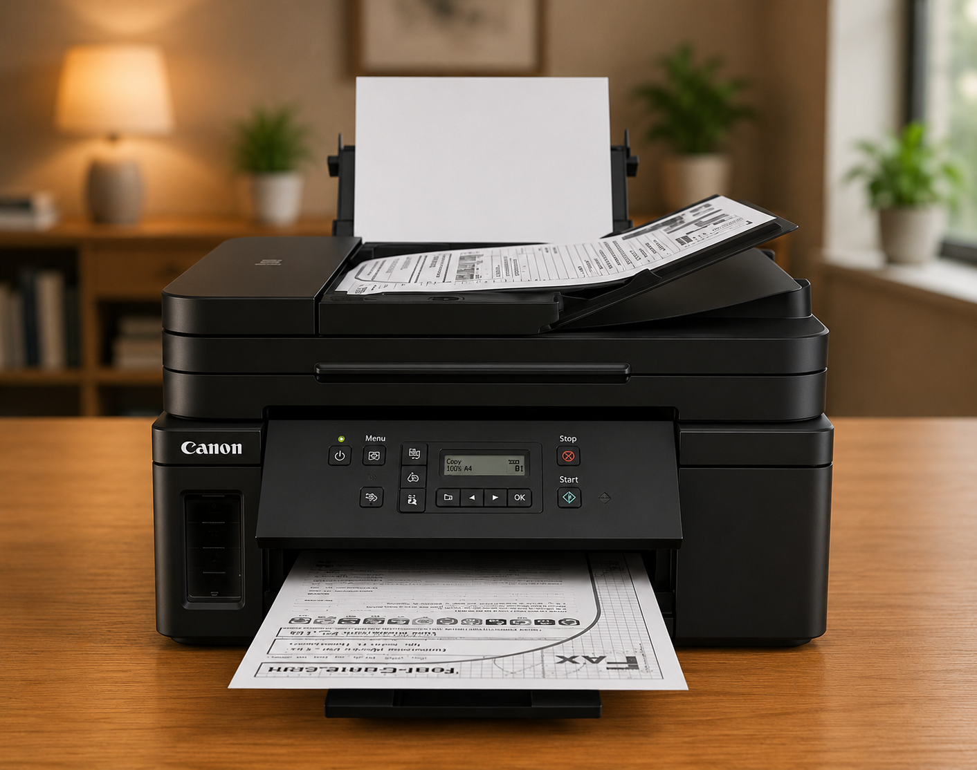 Canon GM4070 Ink Tank All In One Printer - ADF, Wi Fi, Lan, Duplex, Black only
