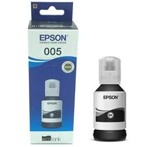 Epson 005 120 ml Black Ink Bottle, Compatible with M1100/M1120/M2140 Printer Models