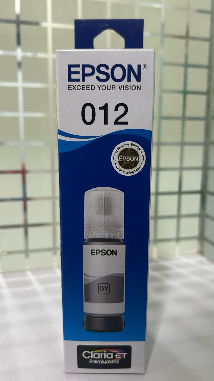 Epson 012 Gray Ink Bottle