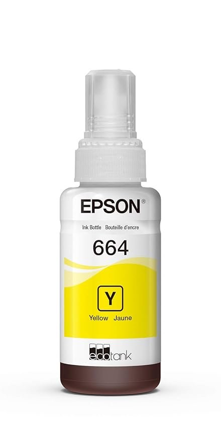 Epson T664420 EcoTank Yellow Ink Bottle