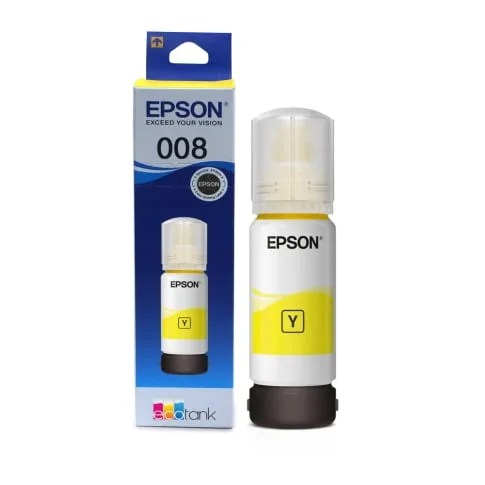 Epson 008 Yellow Ink Bottle – 70 ml